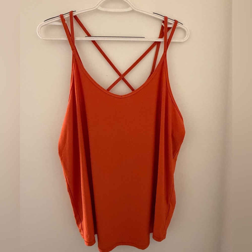 DSG Vibrant Orange Camisole Top